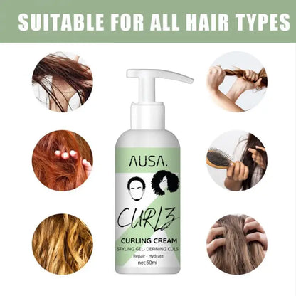 1pc Hair-volumizing Cream Bouncie'lock Boost Defining Cream Curly Hair Volumizing Cream Shiny Curls All Day Long Hair Care